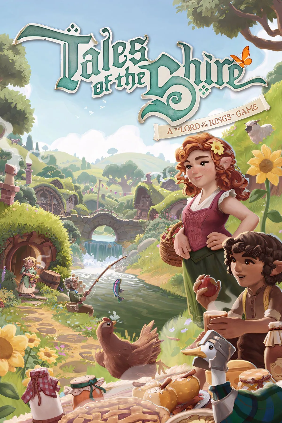 Ảnh bìa chính thức của Tales of the Shire, game Lord of the Rings mới.
