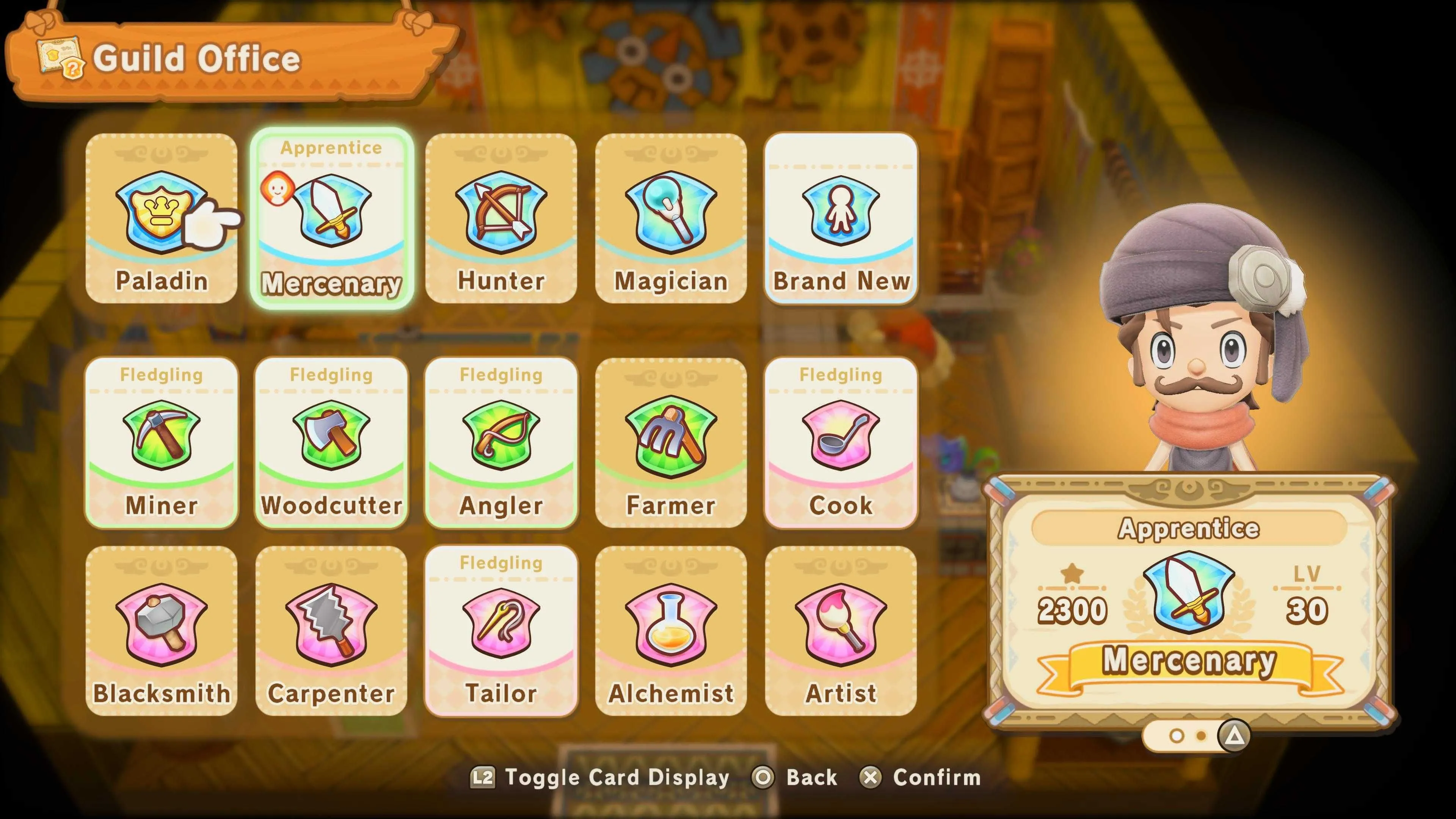 Bảng nhiệm vụ trong Fantasy Life I