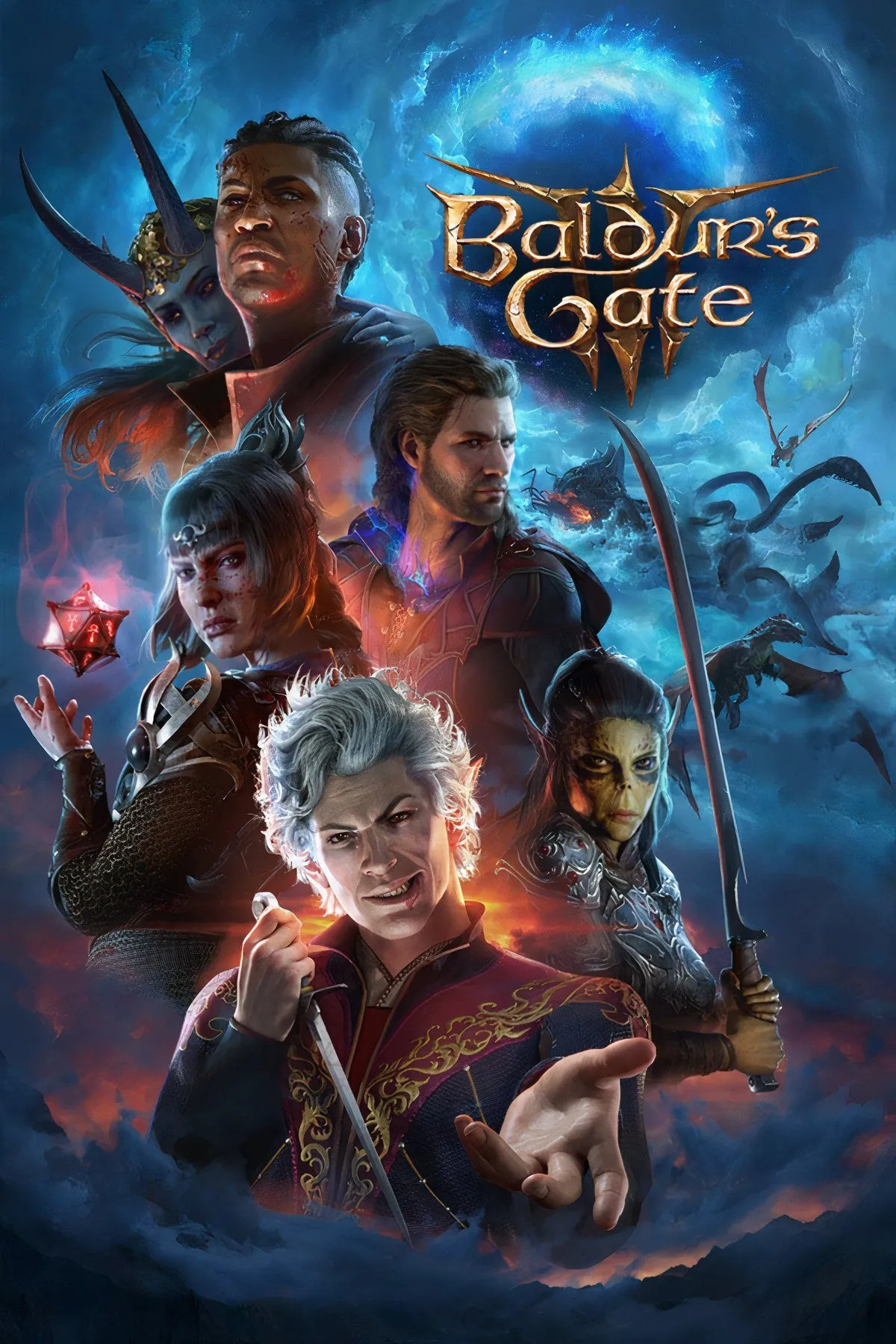 Các khoảnh khắc và nhân vật đa dạng trong Baldur's Gate 3, minh họa cho trải nghiệm game nhập vai đầy bất ngờ.
