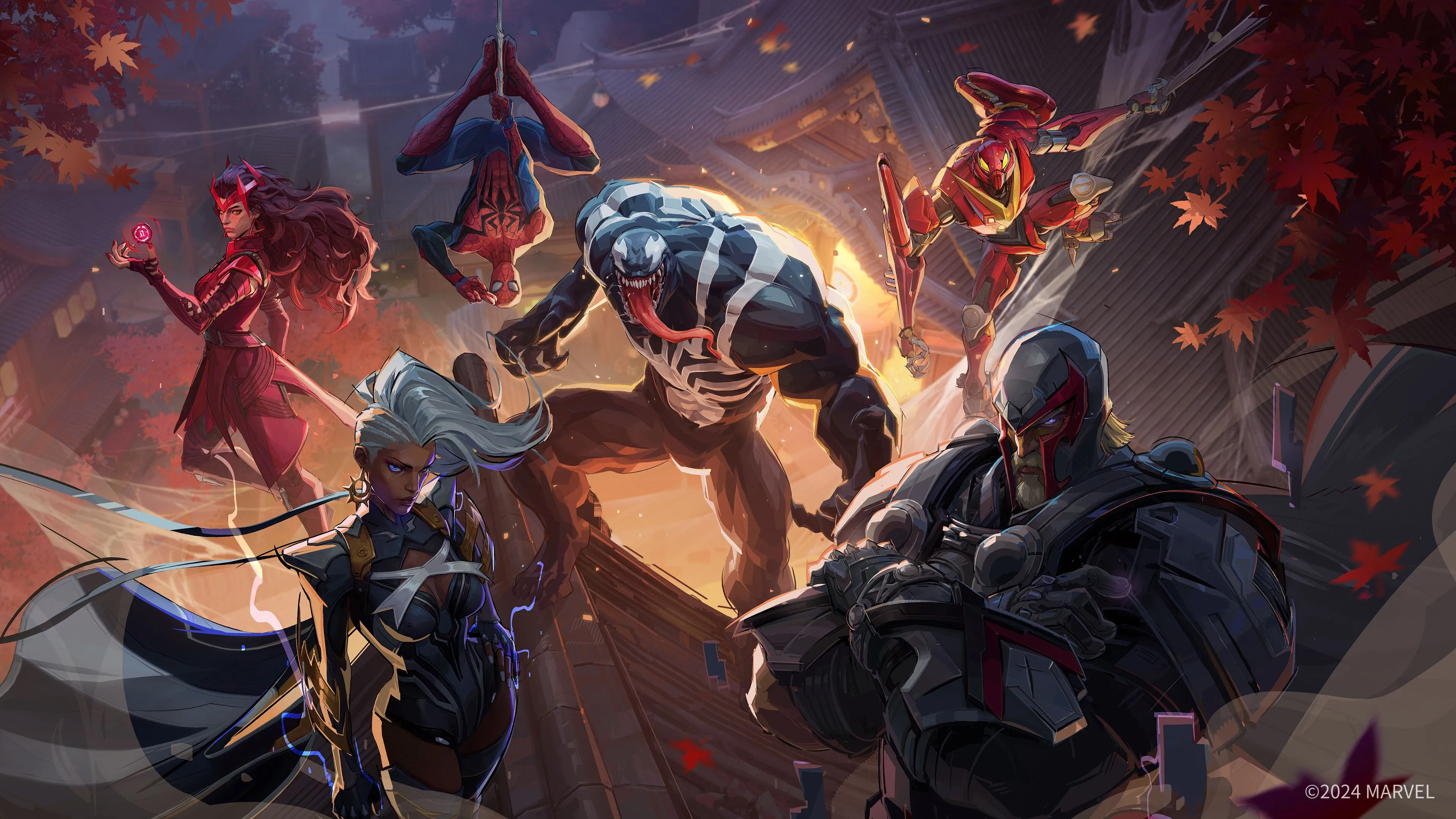 Các nhân vật anh hùng trong game Marvel Rivals