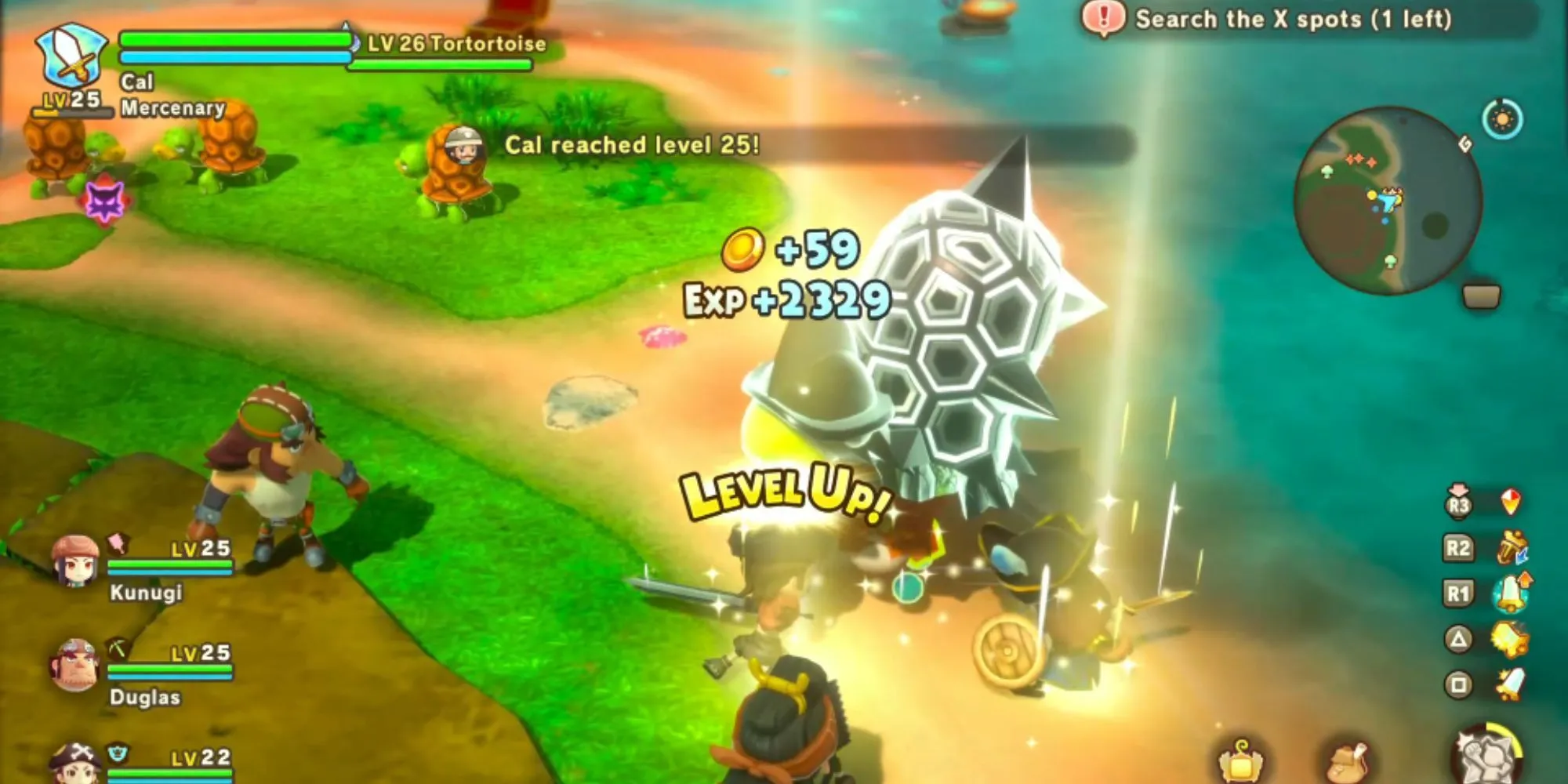 Đánh trùm trong Fantasy Life I