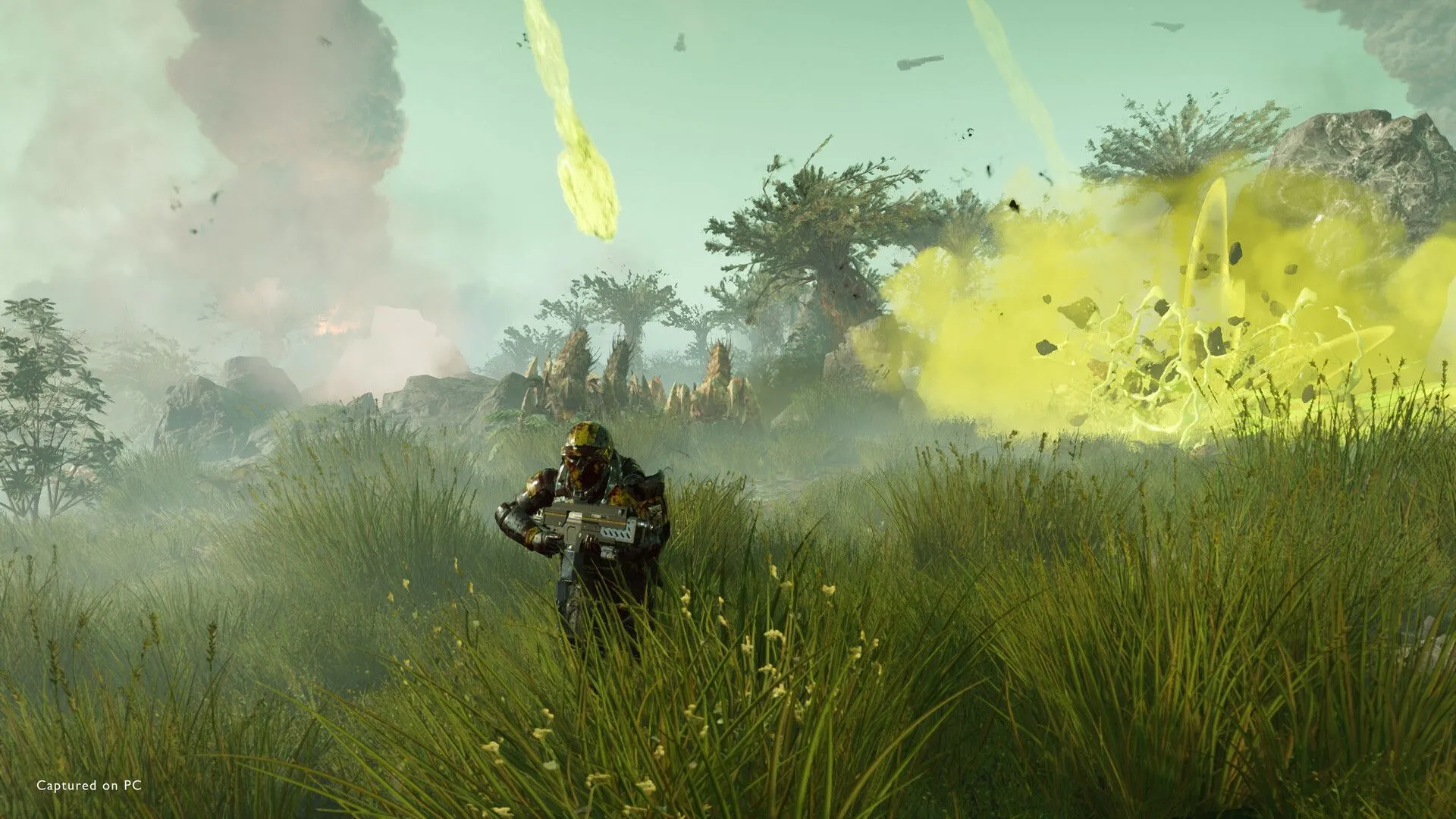 Giao diện màn hình chờ Helldivers 2 đầy khí thế