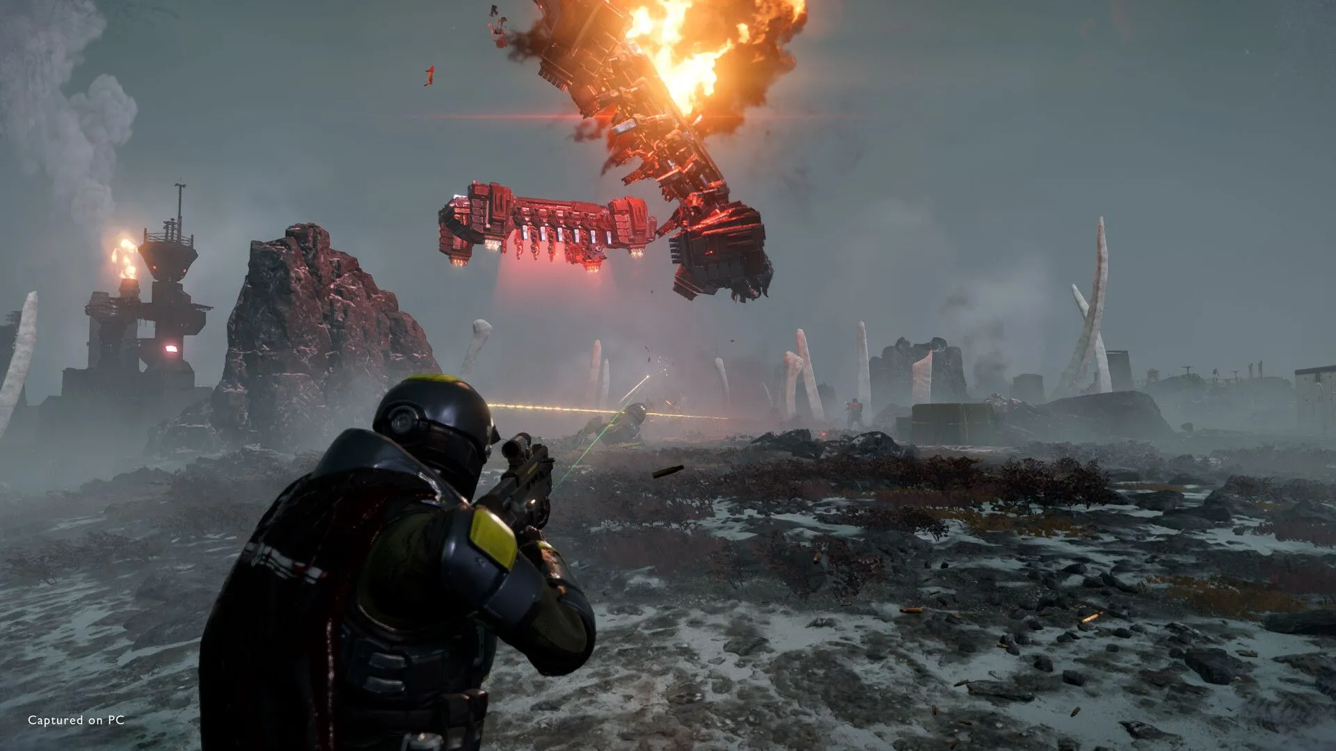 Helldivers 2 chiến đấu với lũ bọ Terminids