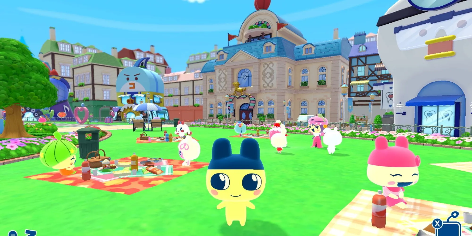 Hình ảnh Tamagotchi Plaza trên nền bảng xếp hạng doanh số game Anh cho thấy vị trí thấp