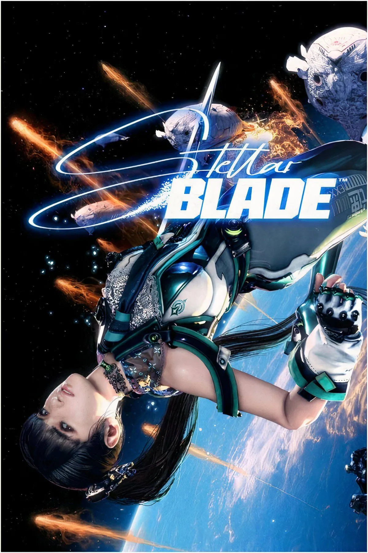 Hình ảnh tổng hợp các fan art NSFW được chia sẻ trên tài khoản Twitter Stellar Blade