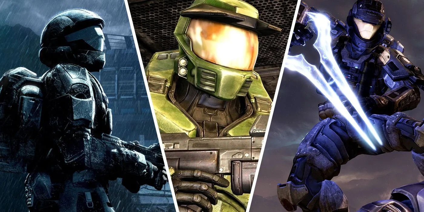 Master Chief và Rookie trong bộ sưu tập Halo MCC