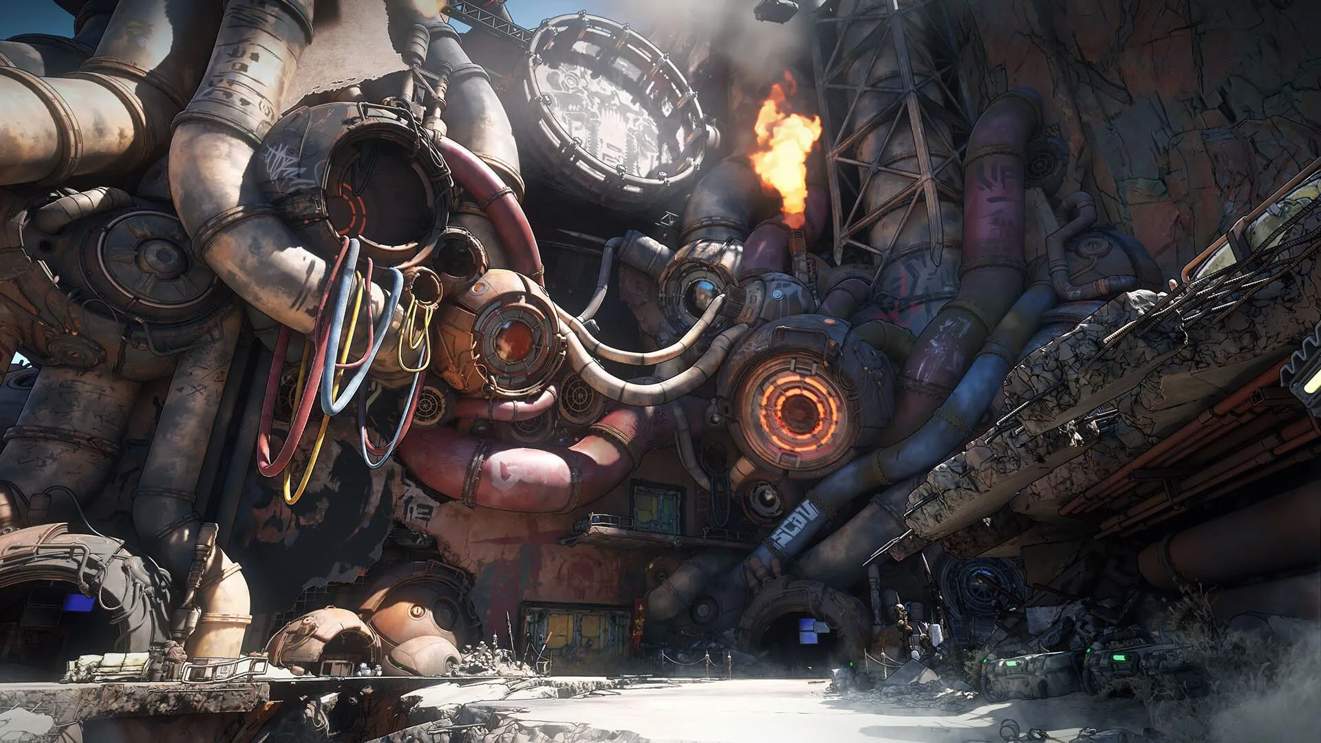 Một phân cảnh chiến đấu kịch tính trong Borderlands 4, nơi người chơi đối mặt với kẻ thù mới.