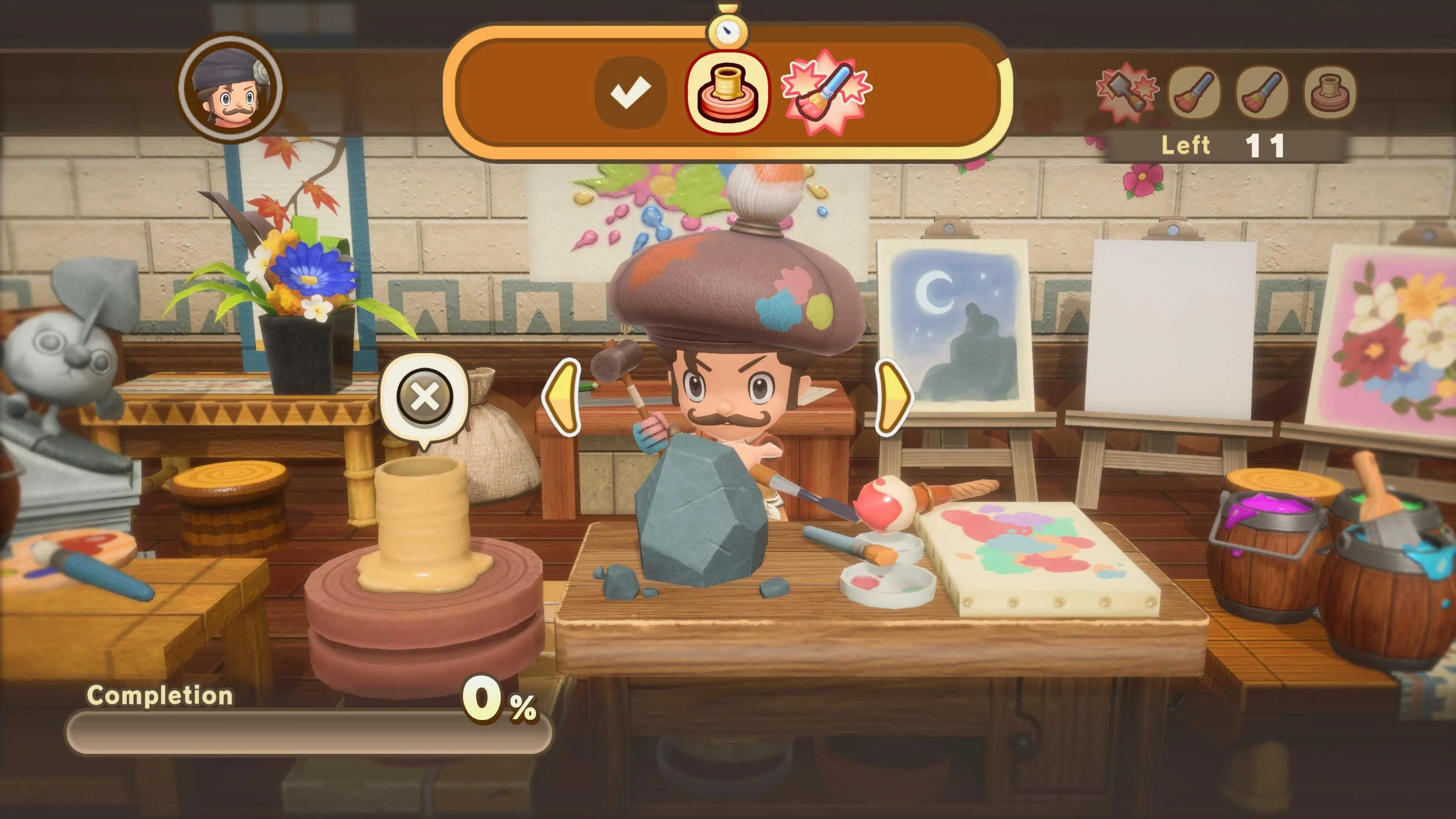 Nghề Họa Sĩ trong Fantasy Life I