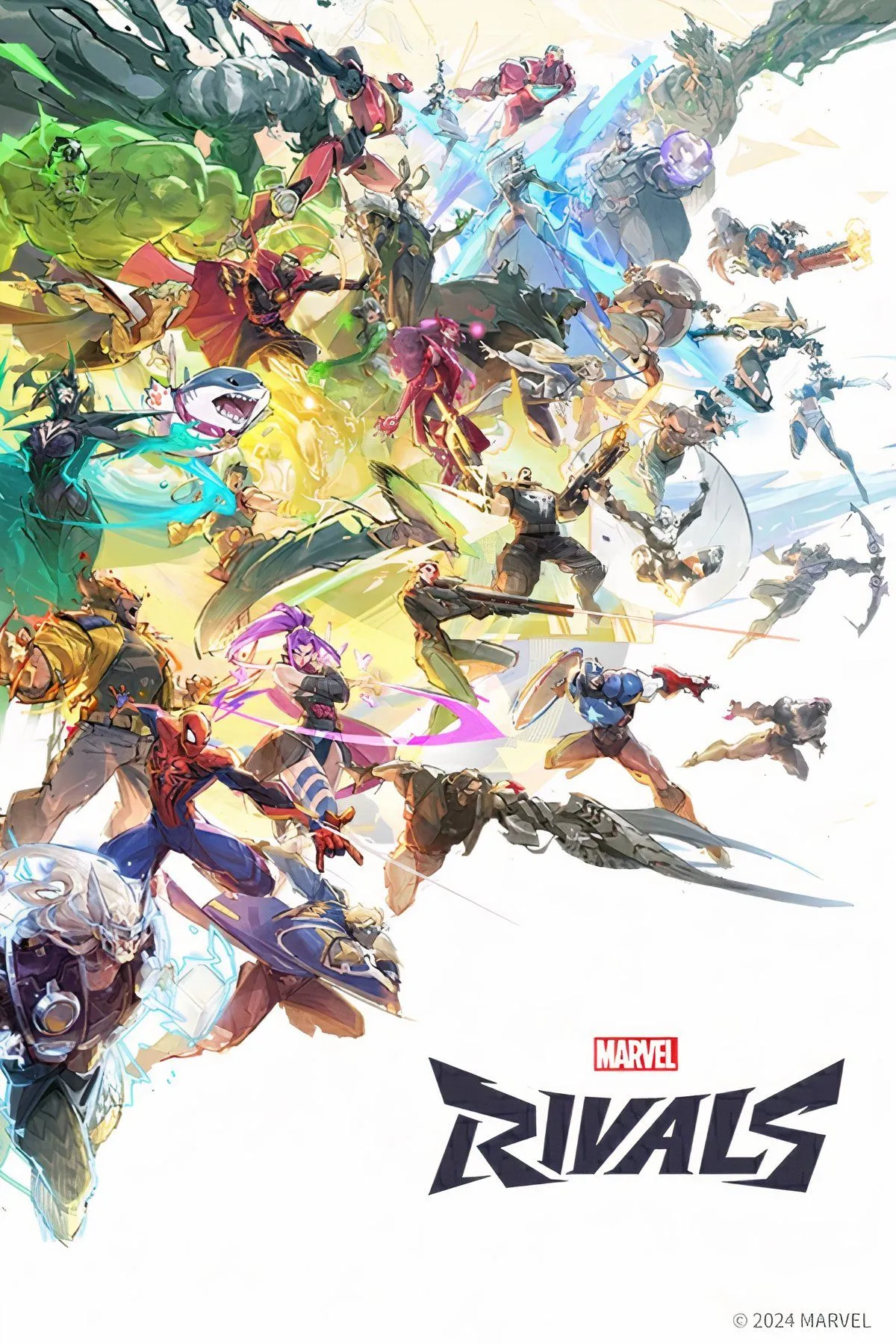 Phoenix Marvel Rivals tàn nhang và skin Chaos Phoenix