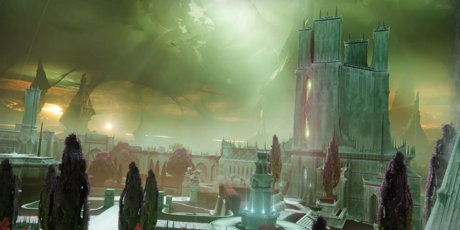 Thế giới ngai vàng của Savathûn trong bản mở rộng The Witch Queen của Destiny 2