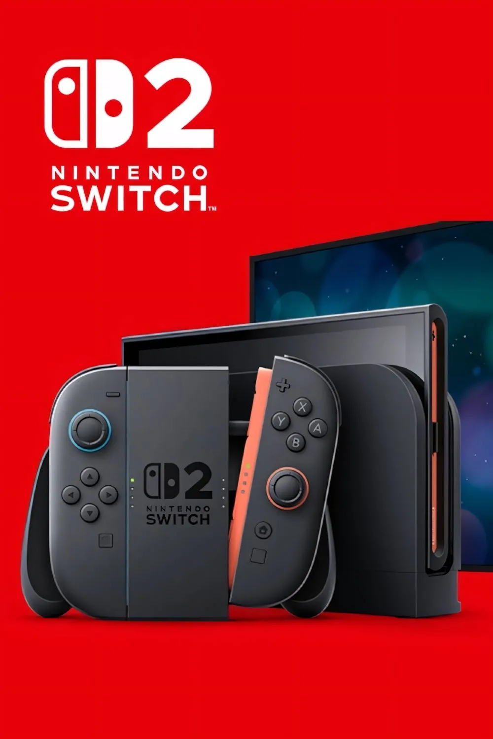 Thiết kế và logo biểu tượng của console Nintendo Switch 2, biểu tượng của hệ máy console lai thế hệ mới