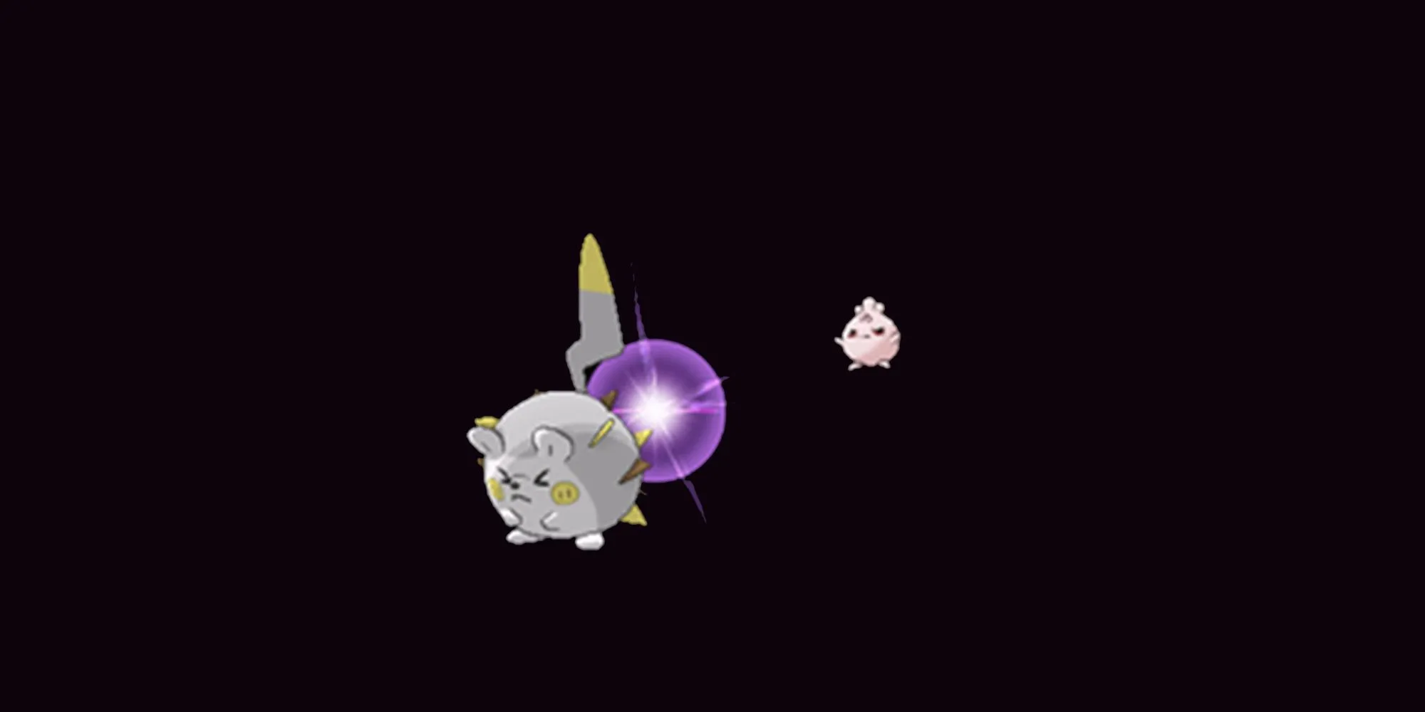Togedemaru sử dụng chiêu Fell Stinger trong Pokemon Sword and Shield