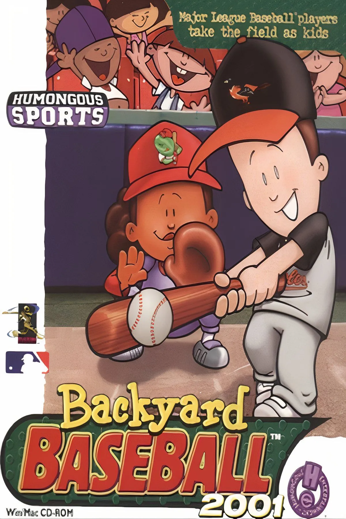 Tổng hợp các hình ảnh quảng bá cho Backyard Baseball 2001 và series Backyard