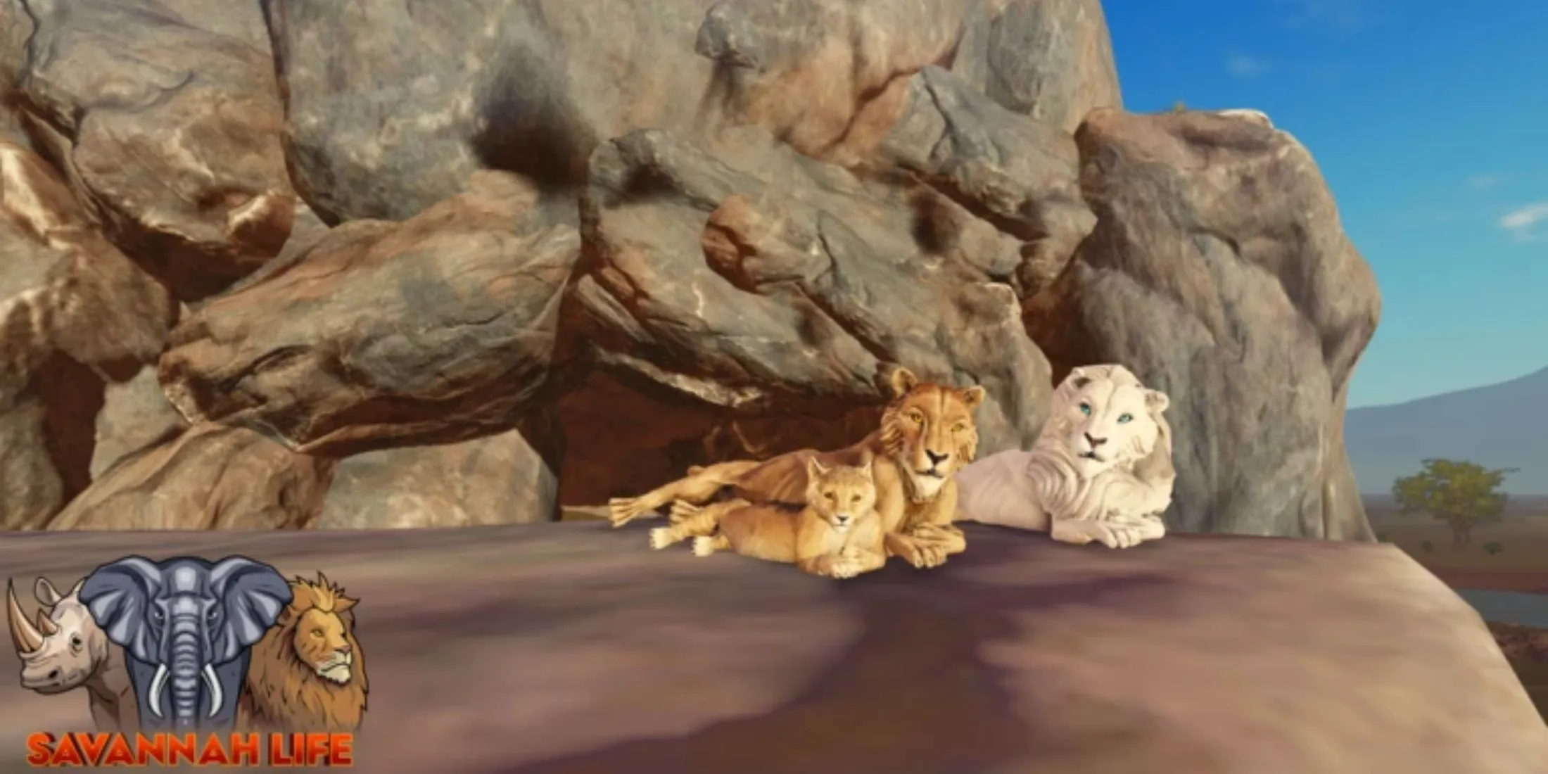 Tổng hợp các loài động vật trong game Savannah Life, minh họa cho lối chơi sinh tồn hấp dẫn.